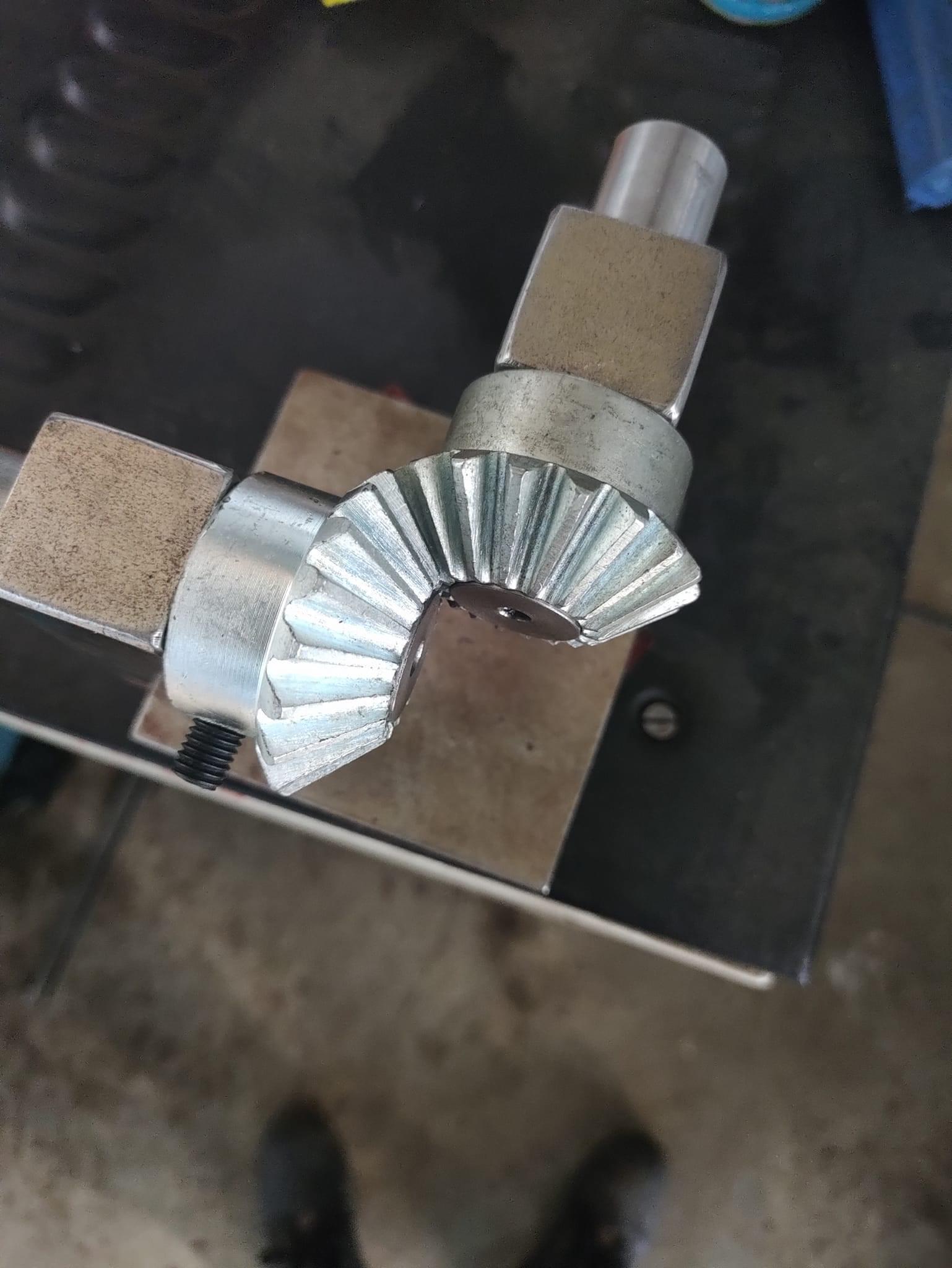 Beval Gears - Steel, Helical Tooth Profile | Forged For Industrial Applications, Connects Shafts At Right Angles, Durable & Efficient