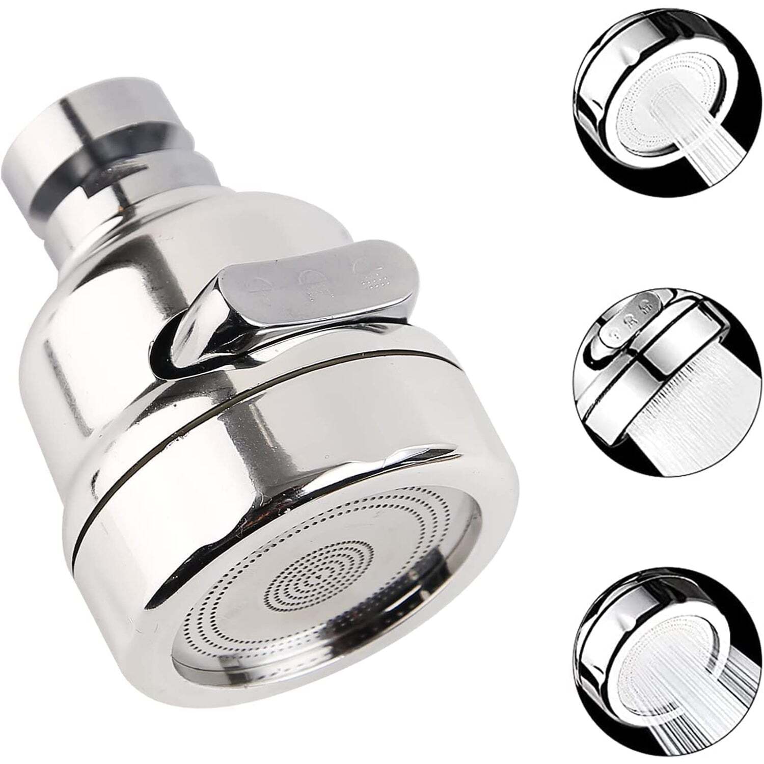 Faucet Sprayer Head, 360a Rotatable Faucet Extensions