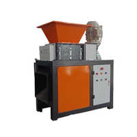 5hp Areca Leaf Shredder - Mild Steel, 200 Kg/hr Capacity | Semi-automatic, 5 Hp Motor, 415 Volt, 1-year Warranty