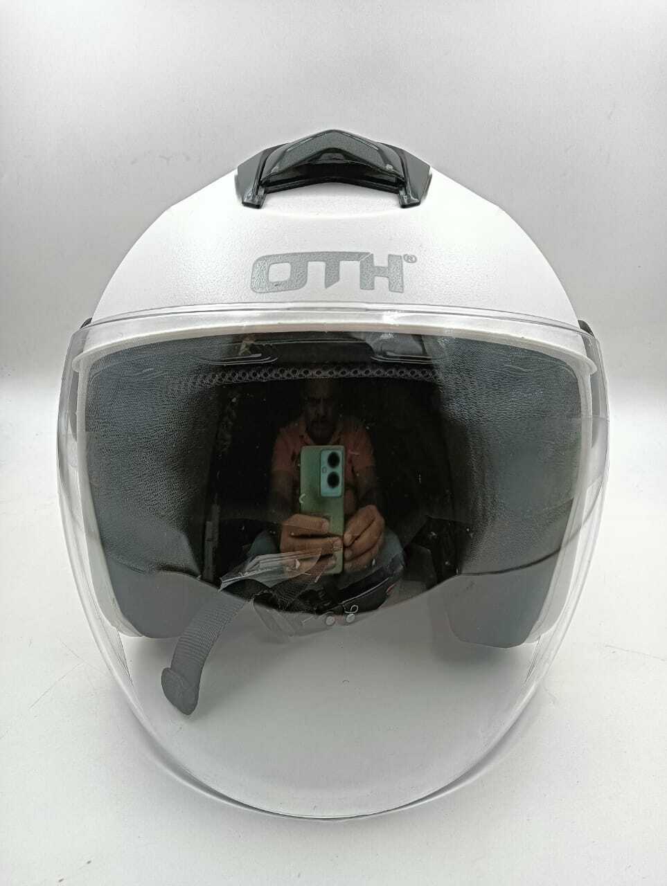 Armet Open Face Bike Helmet - Color: Orange