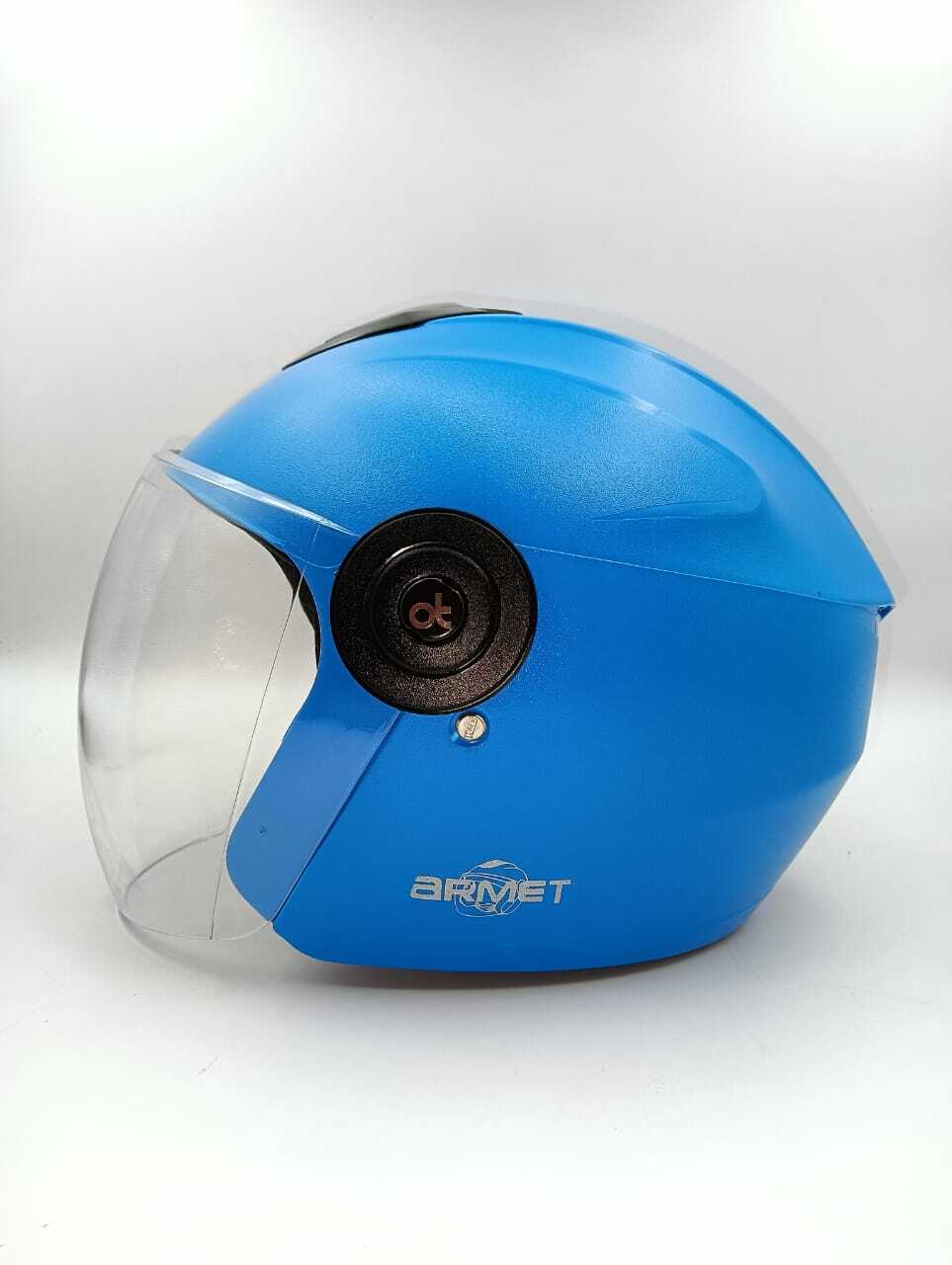Armet Open Face Bike Helmet - Color: Orange