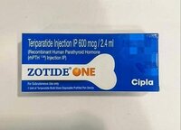 Zotide One 600 Mcg Injection - Osteoporosis Treatment, Parathyroid Hormone Stimulates Bone Formation, Reduces Fracture Risk