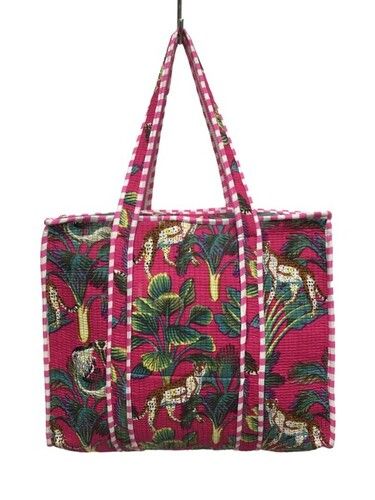 New Quilted Tote Bags With Zip