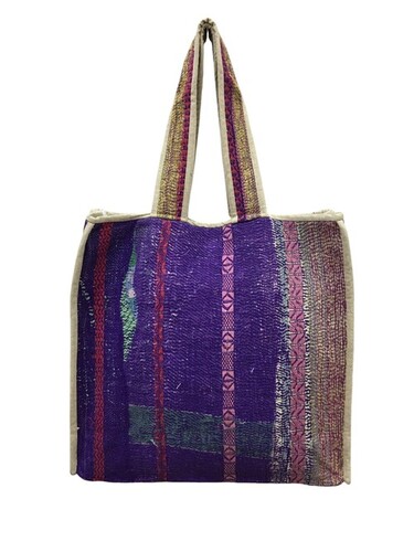 Recycled Vintage Cotton Kantha Bags