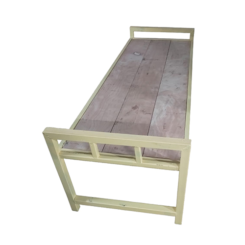 Single Cot - Plywood, 6x2 Feet | Durable, Polished Finish, Indoor Use, Moisture Proof