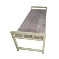 Single Cot - Plywood, 6x2 Feet | Durable, Polished Finish, Indoor Use, Moisture Proof