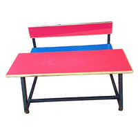 Nursery Desk Bench - Made With Durable Materials, Available In Various Sizes And Colors | Polished Finish, Hygienic, Moisture Proof, Ideal For Study And Art Projects