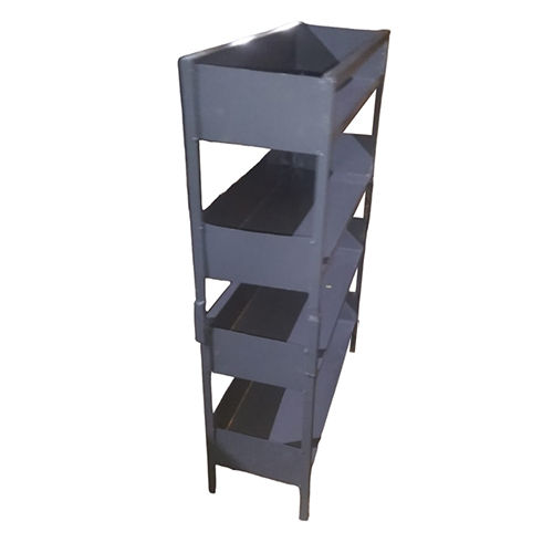 Iron Shoe Rack - Color: Gray