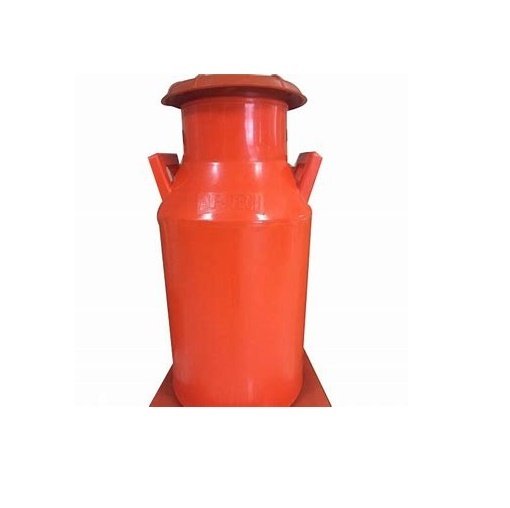 Blue Color Plastic Milk Can