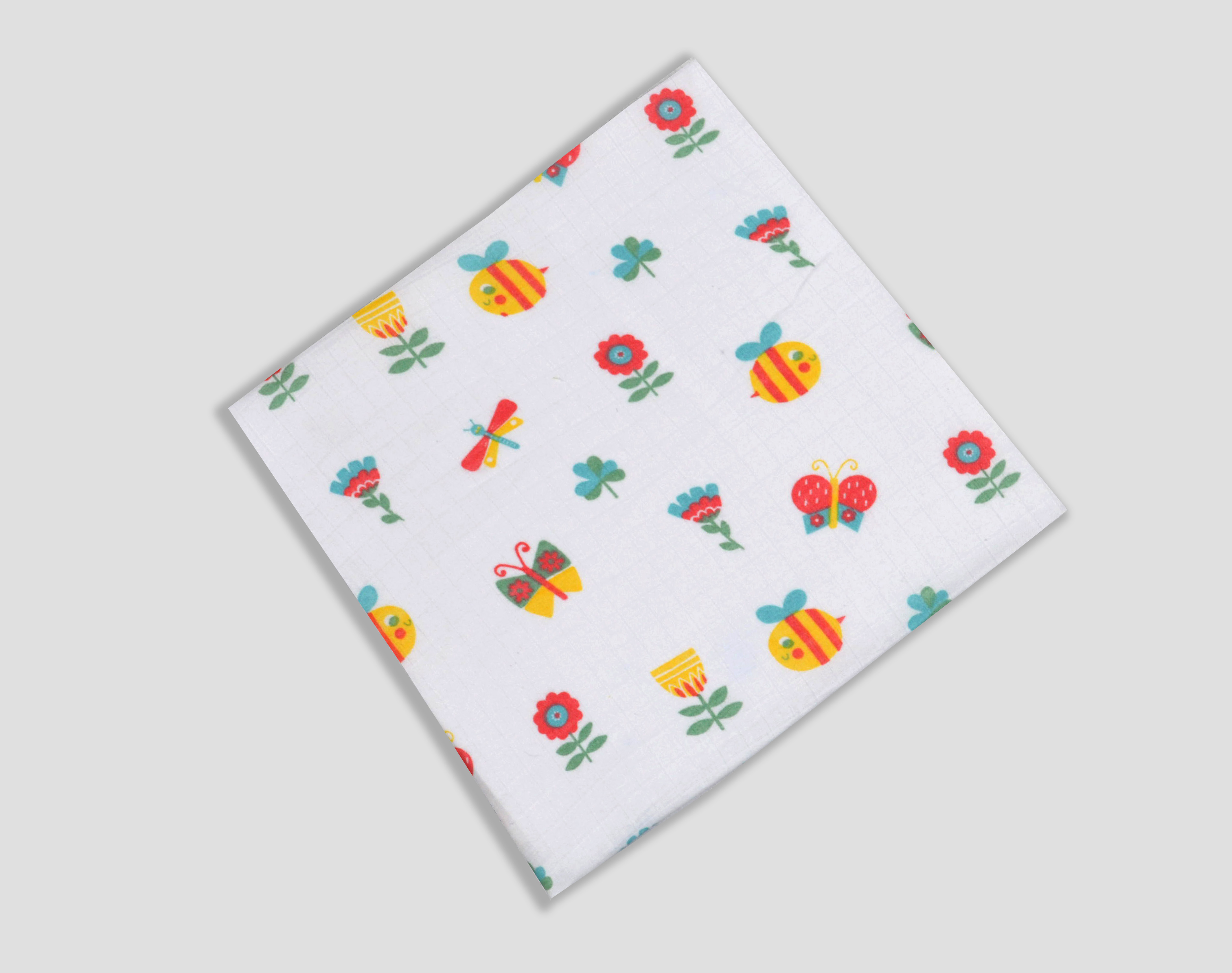 Organic Cotton Baby Muslin Cloth Swaddle