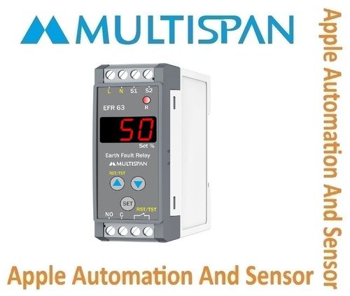 EFR-63 Earth Fault Relay Multispan Earth Leakage Relay