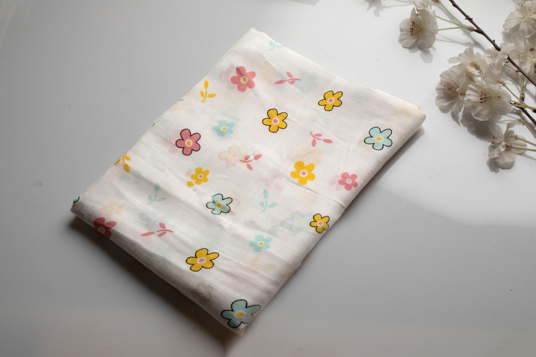 Organic Muslin Baby Swaddle Wrap