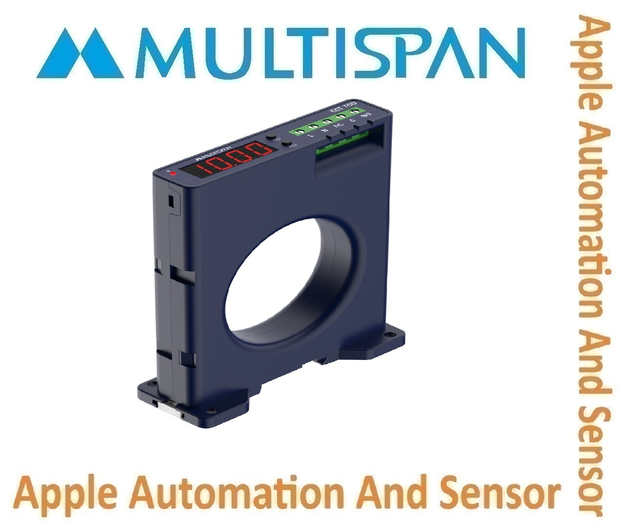Ect-35 Set By Knob Multispan Earth Leakage Relay - Built In Cbct