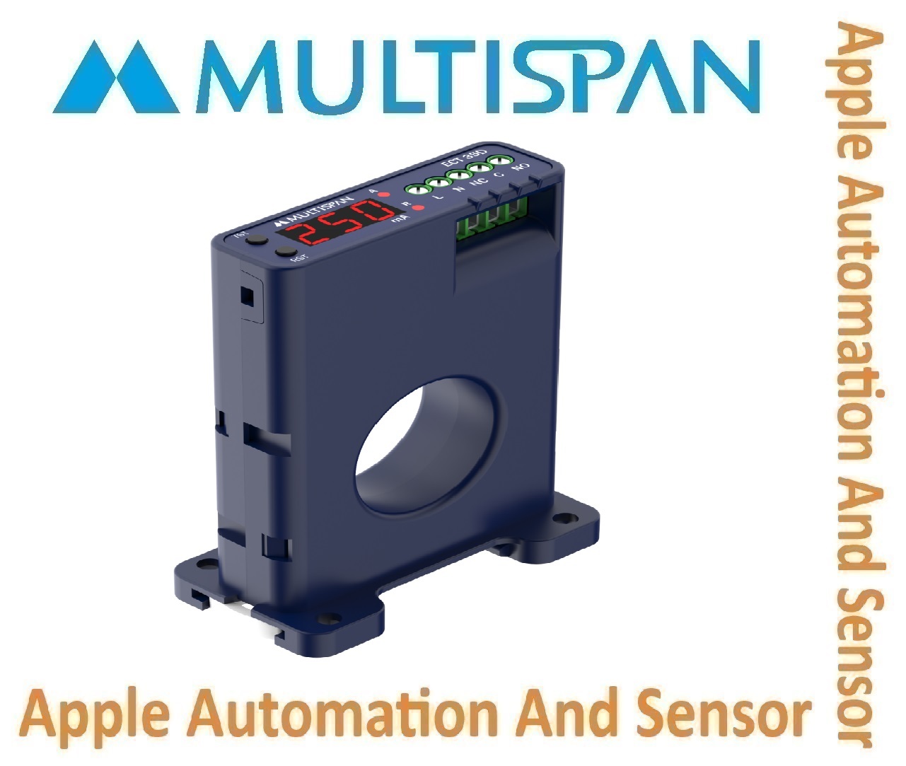 Ect-70d Multispan Earth Leakage Relay - Built In Cbct