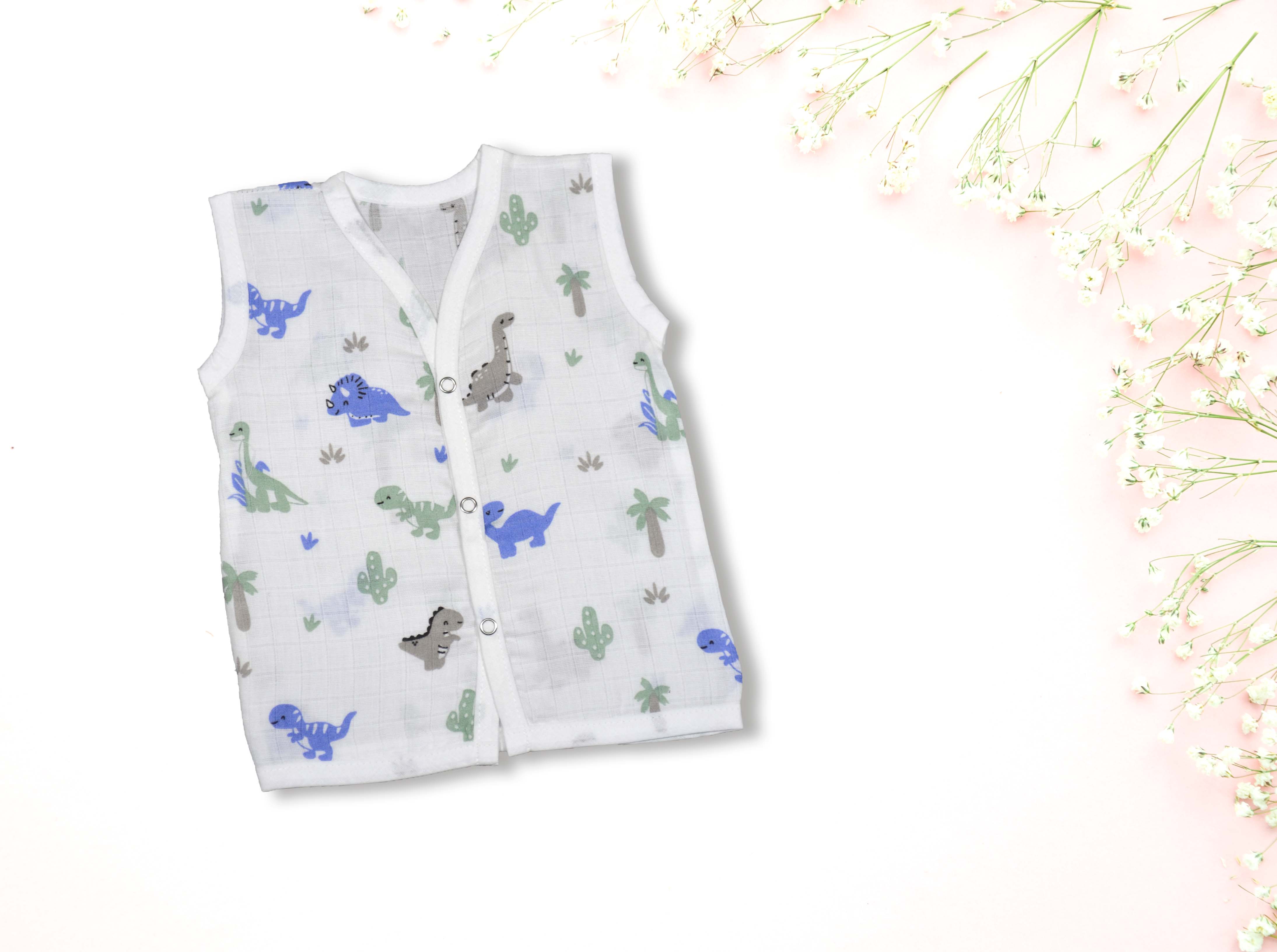 Newborn Baby Cotton Jhabla - Feature: Washable