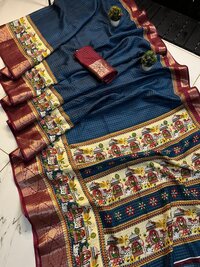 Dola hit antik designer saree