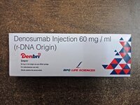 Denbri 60 Mg Injection - Osteoporosis Treatment For Postmenopausal Women And Men, Enhances Bone Strength, Reduces Fracture Risk