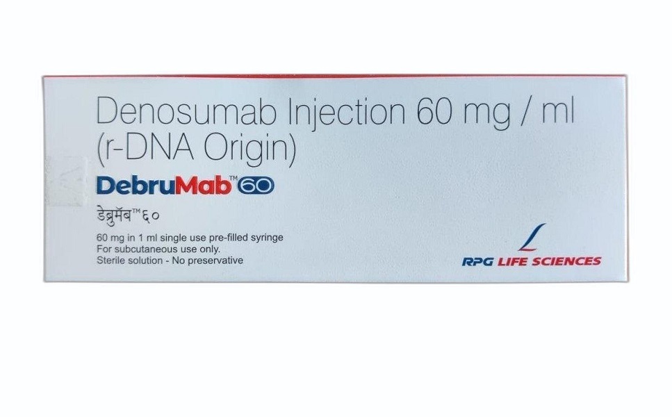 Debrumab 60mg Injection - Monoclonal Antibody | Strengthens Bones, Reduces Fracture Risk, Designed For Osteoporosis Treatment