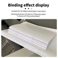 auto stapling and folding machine paper booklet machine Leaflets Booklet folder booklet maker