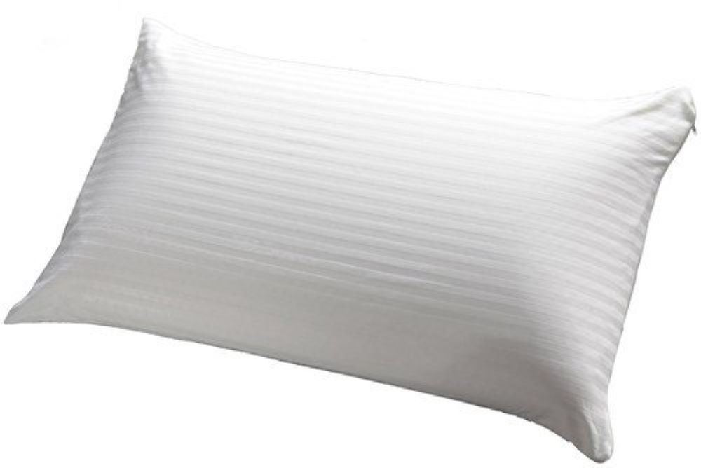 Hotel Conjugated Fibre Pillow - 100% Cotton, 17x27 Inches, White Color | Washable, Medium-firm Support, Retains Shape After Washing