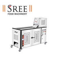 Fully Automatic Chapati Making Machine - Stainless Steel, 1000 Chapatis/Hour, Silver | High Quality, User-Friendly Design, Easy to Clean