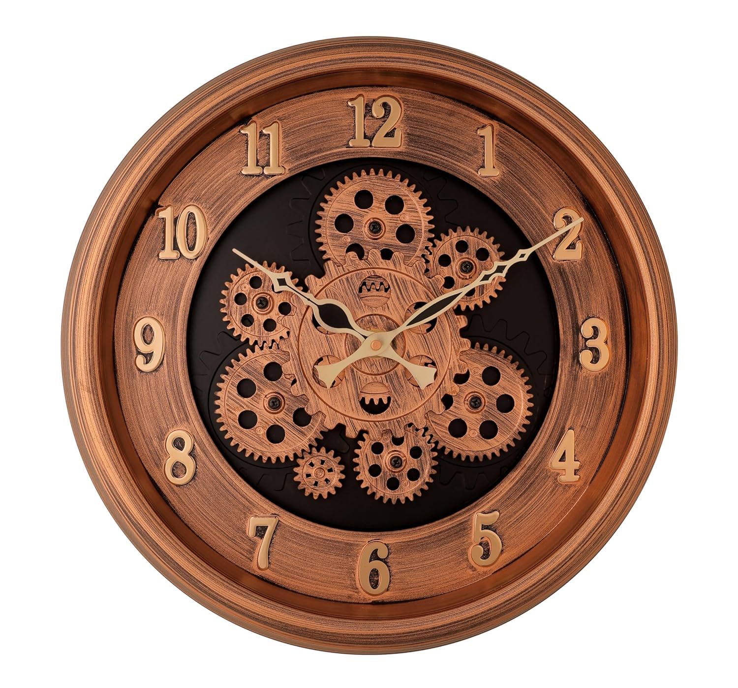 Acrylic Wall Clock - Color: Bronze