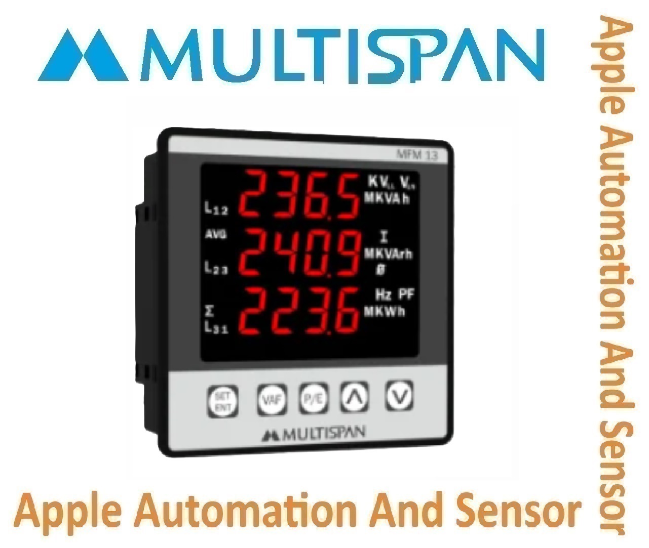 Avh-14 Multispan Three Phase Multifunction Meter