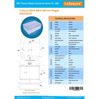 Solar Junction Box 560 X 380 X 180 mm IP67