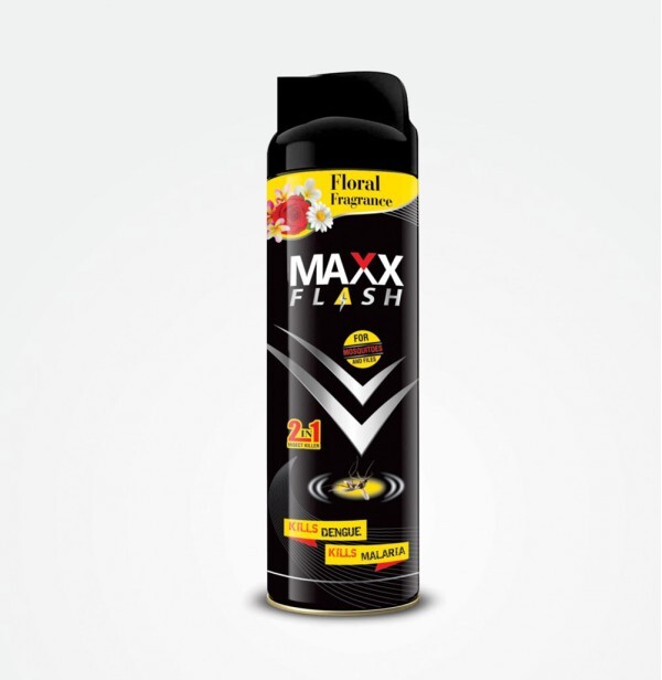 Maxx Flash Mosquito Insect Killer Spray Floral - Feature: Eco Friendly