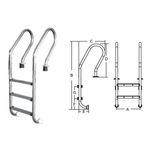 Sf Ladder - Application: Pool