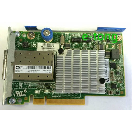 Hp 701534-001 Flexfabric Network Adapter 10gb 2-port 533flr-t, 700757-001, 700759-b21 - Processor Speed: 1000 Mbps