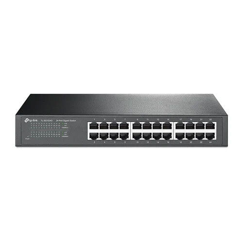 Ethernet Switch - 4 Ports, 24 Ports LAN, 10/100 Primary Port Type, 220 Volt AC Power Supply | Reliable Network Controller, High Frequency Performance