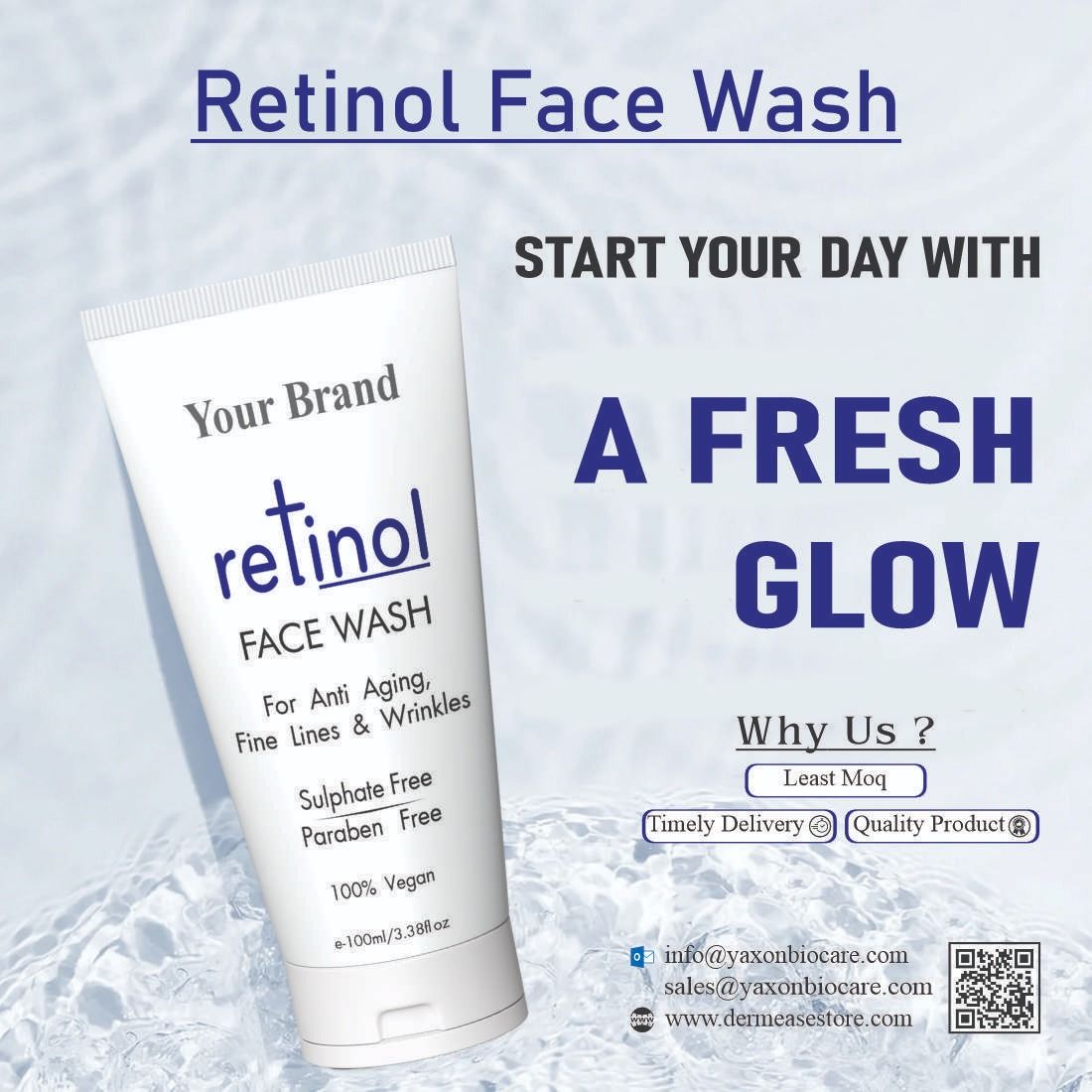 RETINOL FACE WASH 