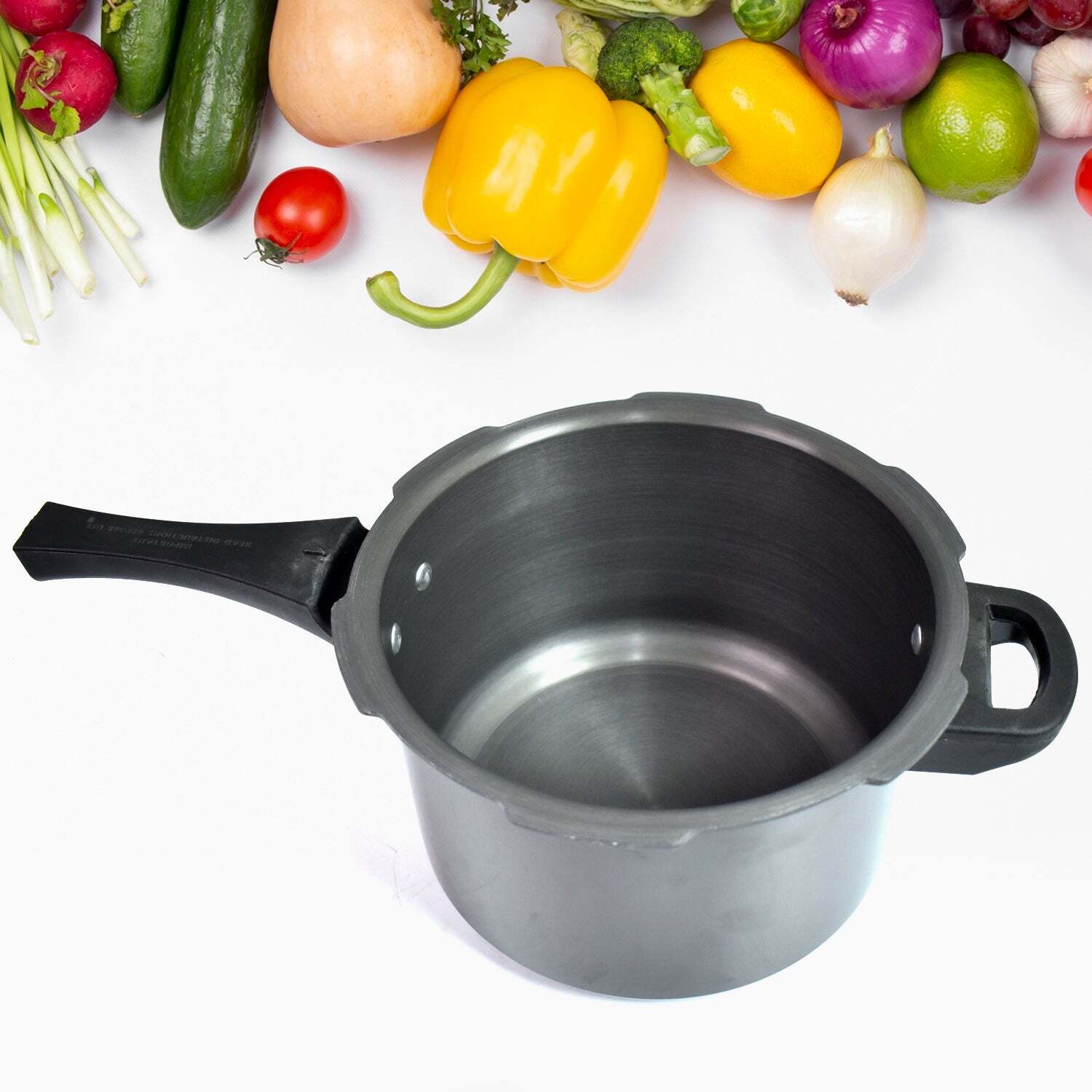 Aluminium Rays Black Beauty Pressure Cookerse