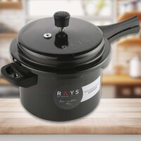 Aluminium Rays Black Beauty Pressure Cookerse