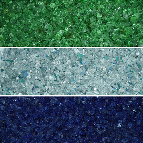 Crushed Colour Glass