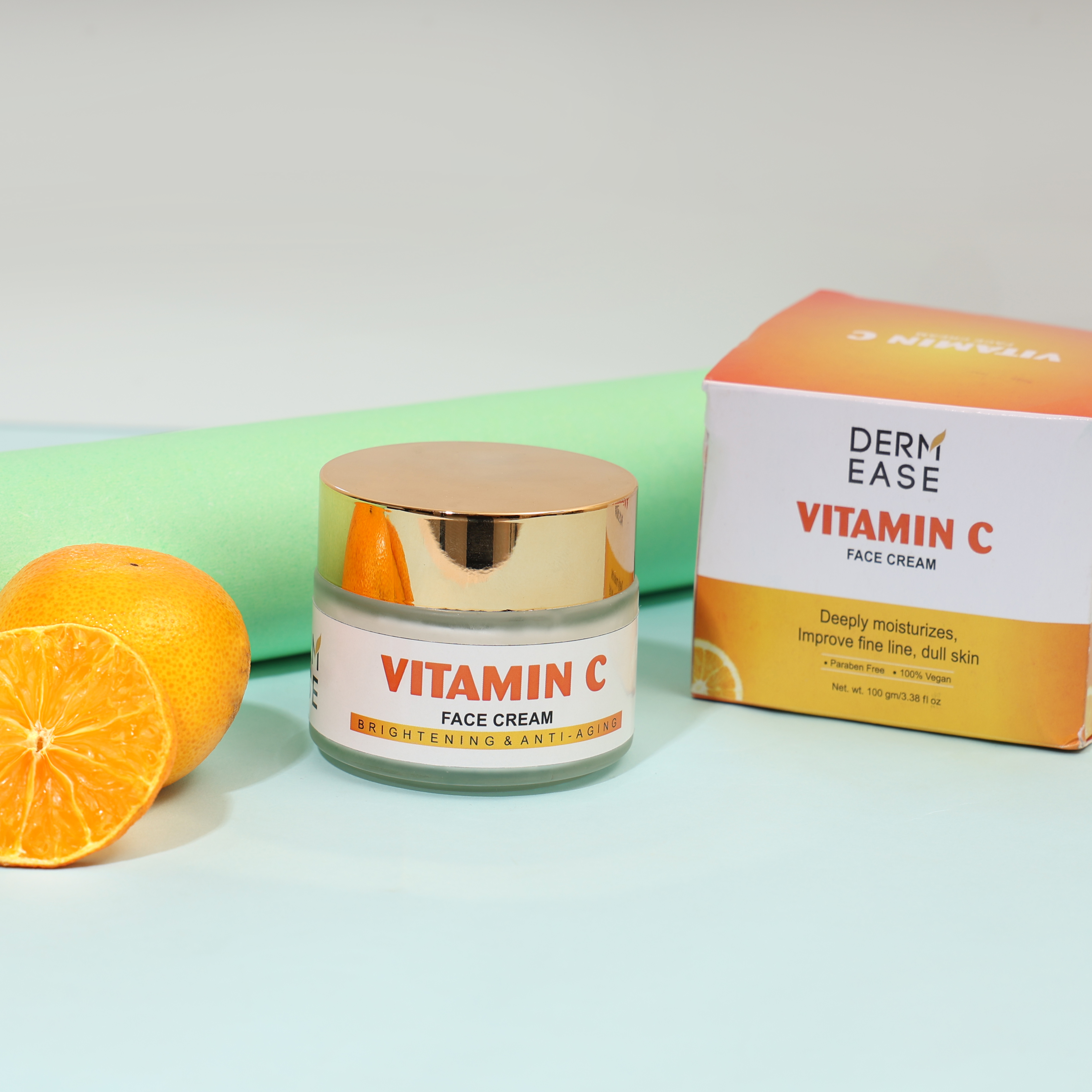 Vitamin C Face Cream - Lightweight Hydrating Formula | Brightening, Anti-aging, Antioxidant Protection For All Skin Types