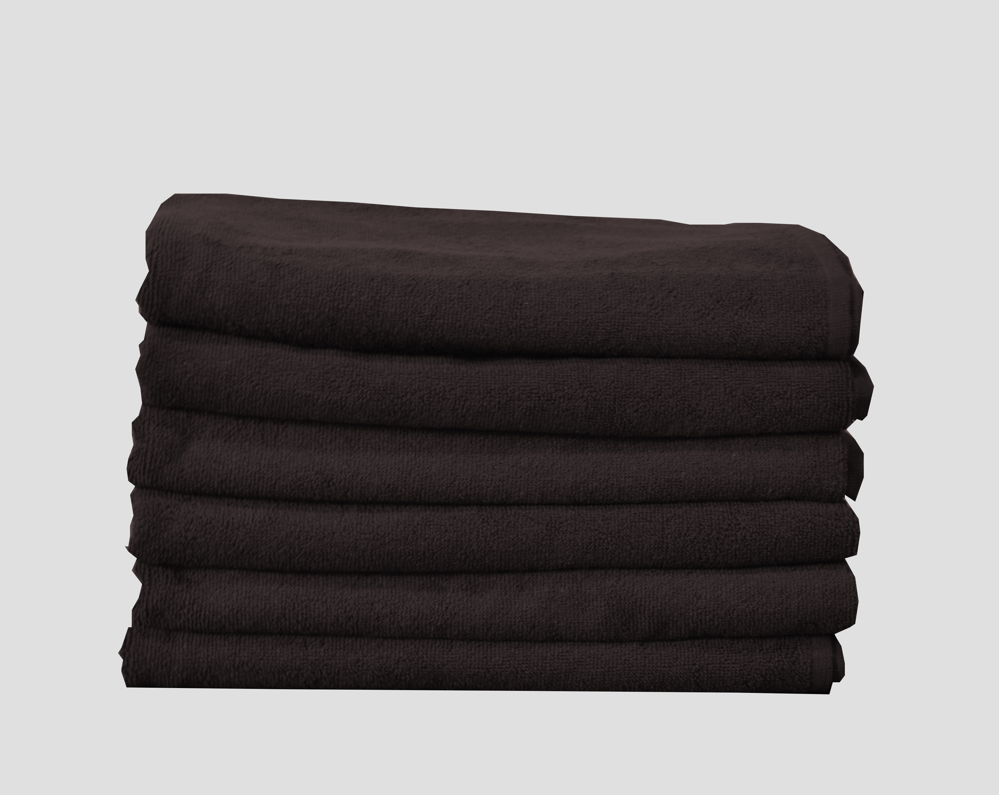 Colour Spa Cotton Towel - Color: Brown & Grey
