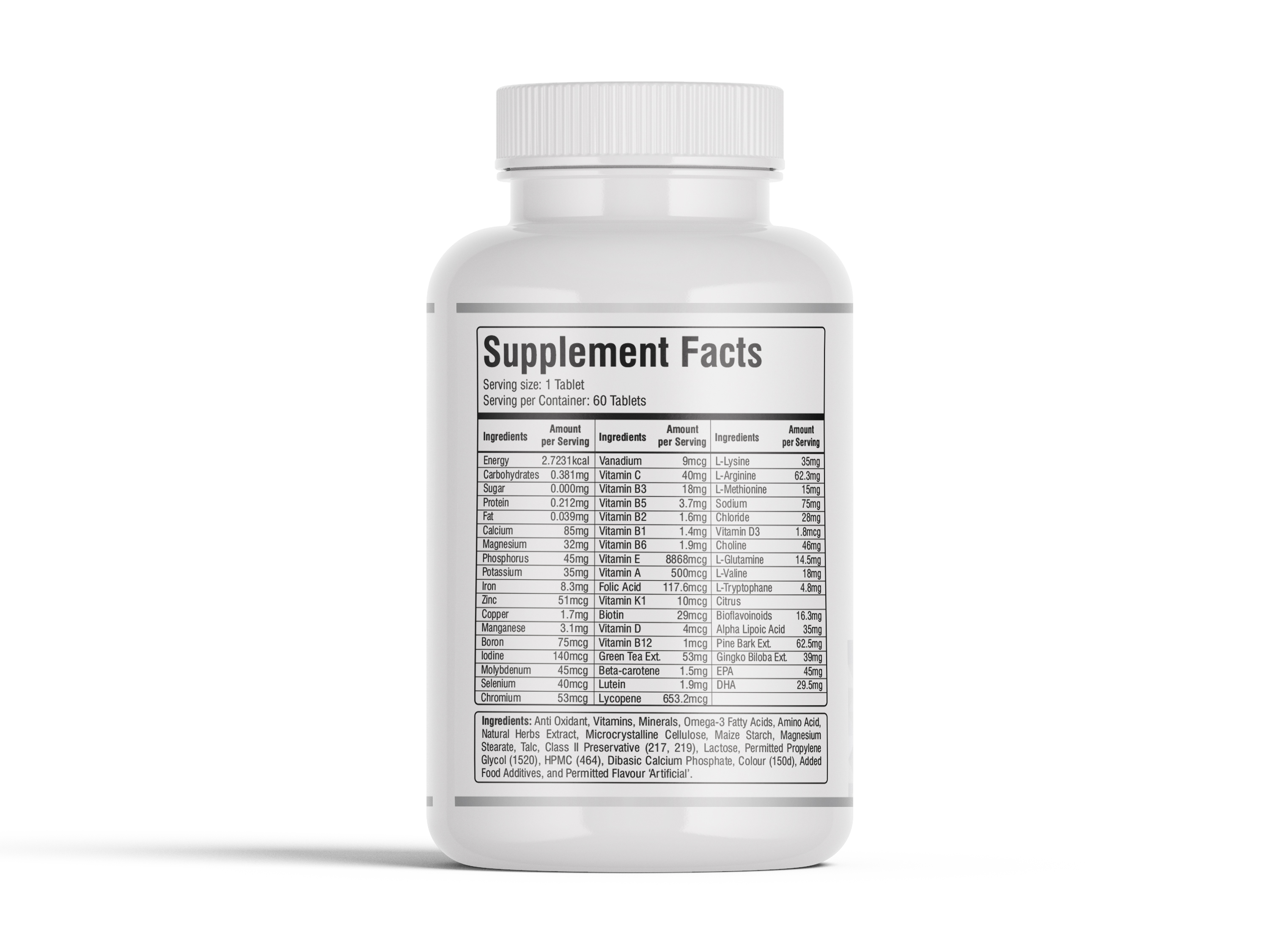 Vitamins For Men