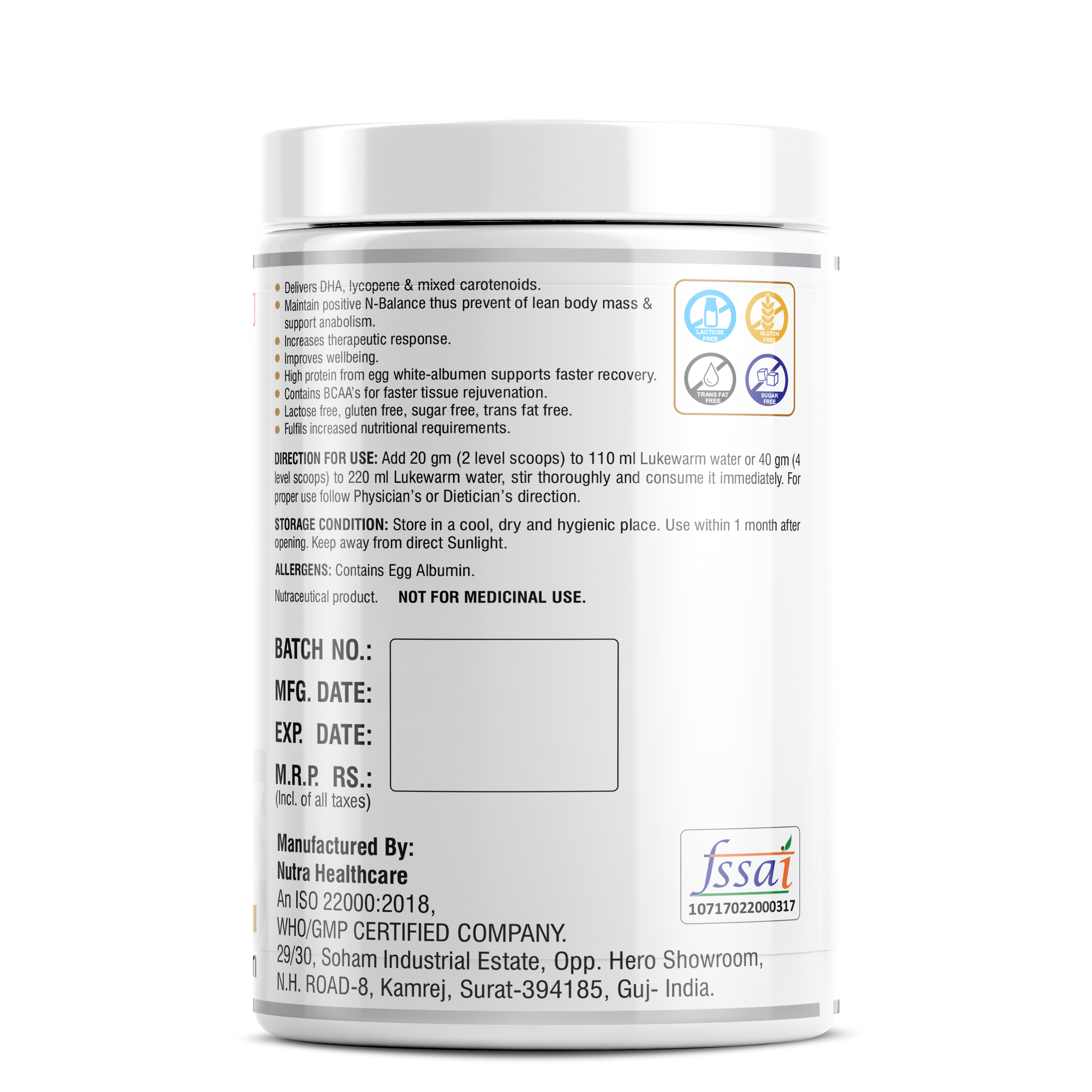 Egg Protein Powder