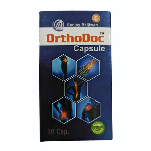 Orthodoc Capsules - Suggested Dosage Form | Long Shelf Life of 36 Months, Store in a Dry and Cool Place, Recommended to Take with Water