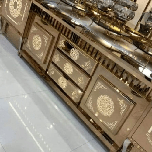 Stainless Steel Wedding Catering Counter