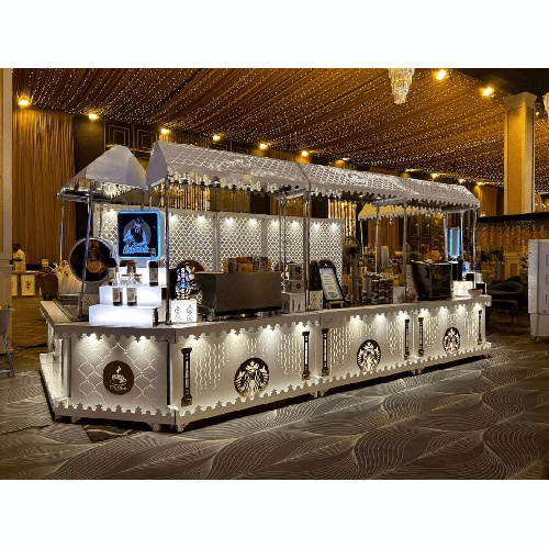 Stainless Steel Wedding Catering Counter