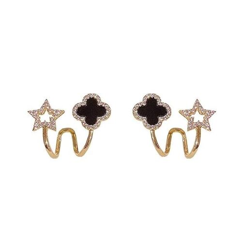 CherryBox Latest Stylish Crystal Stud Earrings for Women and Girls design for party , wedding and casual ware
