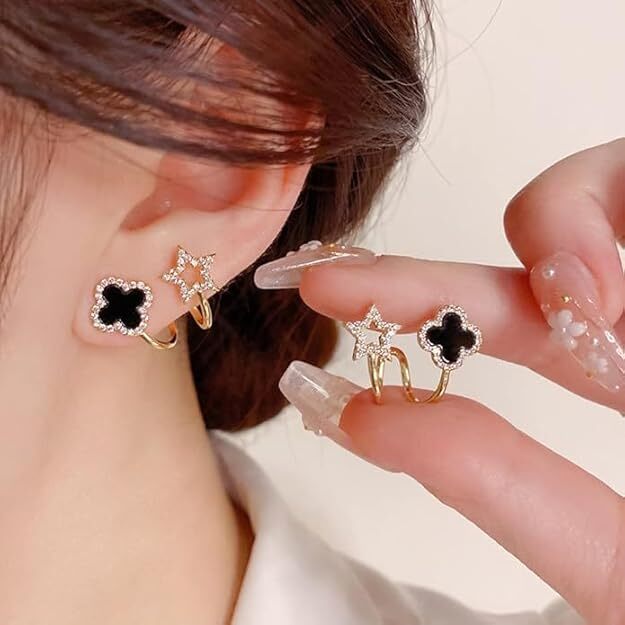 CherryBox Latest Stylish Crystal Stud Earrings for Women and Girls design for party , wedding and casual ware