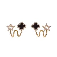 CherryBox Latest Stylish Crystal Stud Earrings for Women and Girls design for party , wedding and casual ware