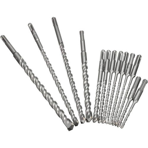 Steel Hammer Drill Bit - Color: Silver