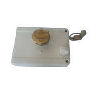 Brass Security Rim Lock - Color: Silver