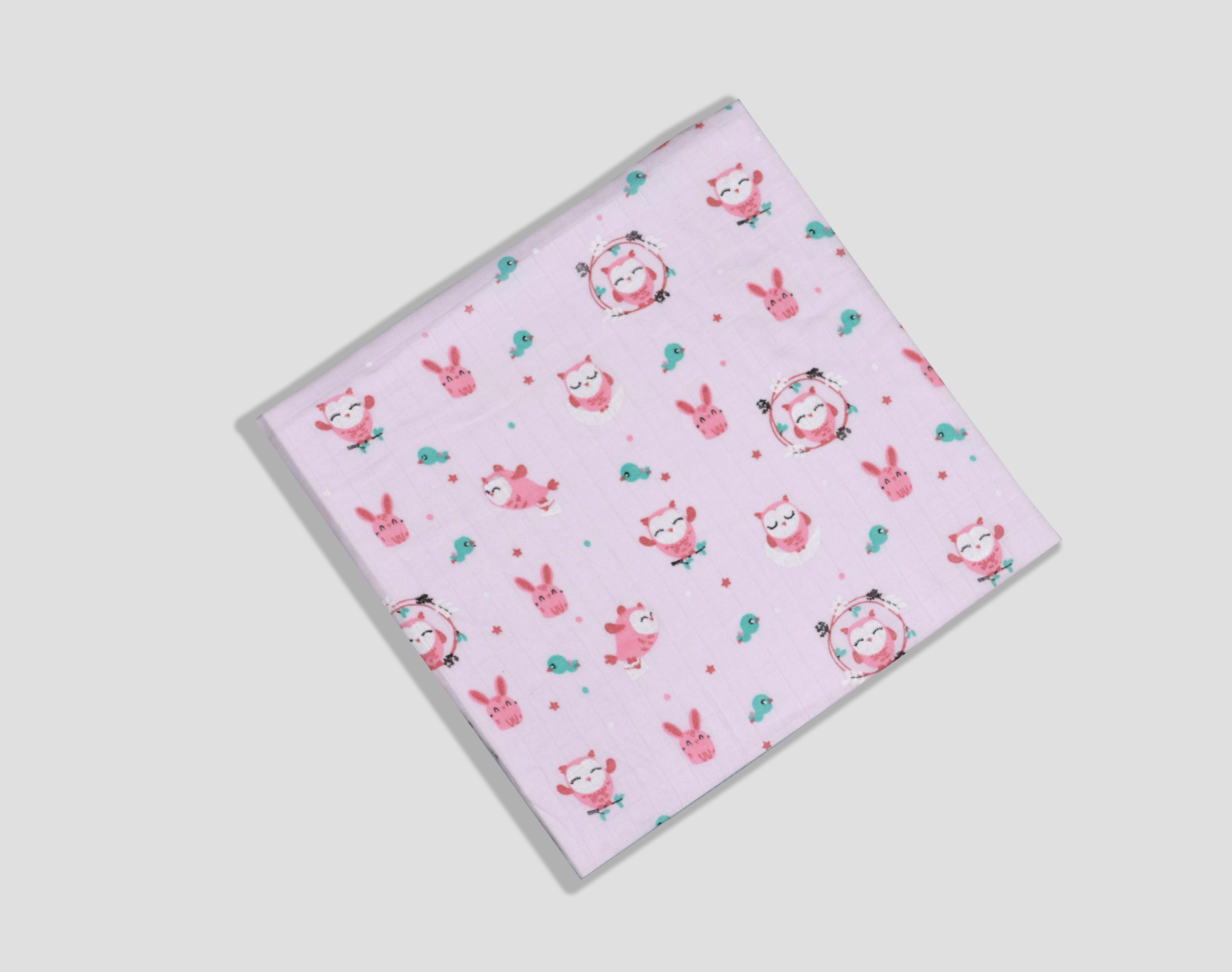 Dyed Print Muslin Fabric - Attributes: Light In Weight