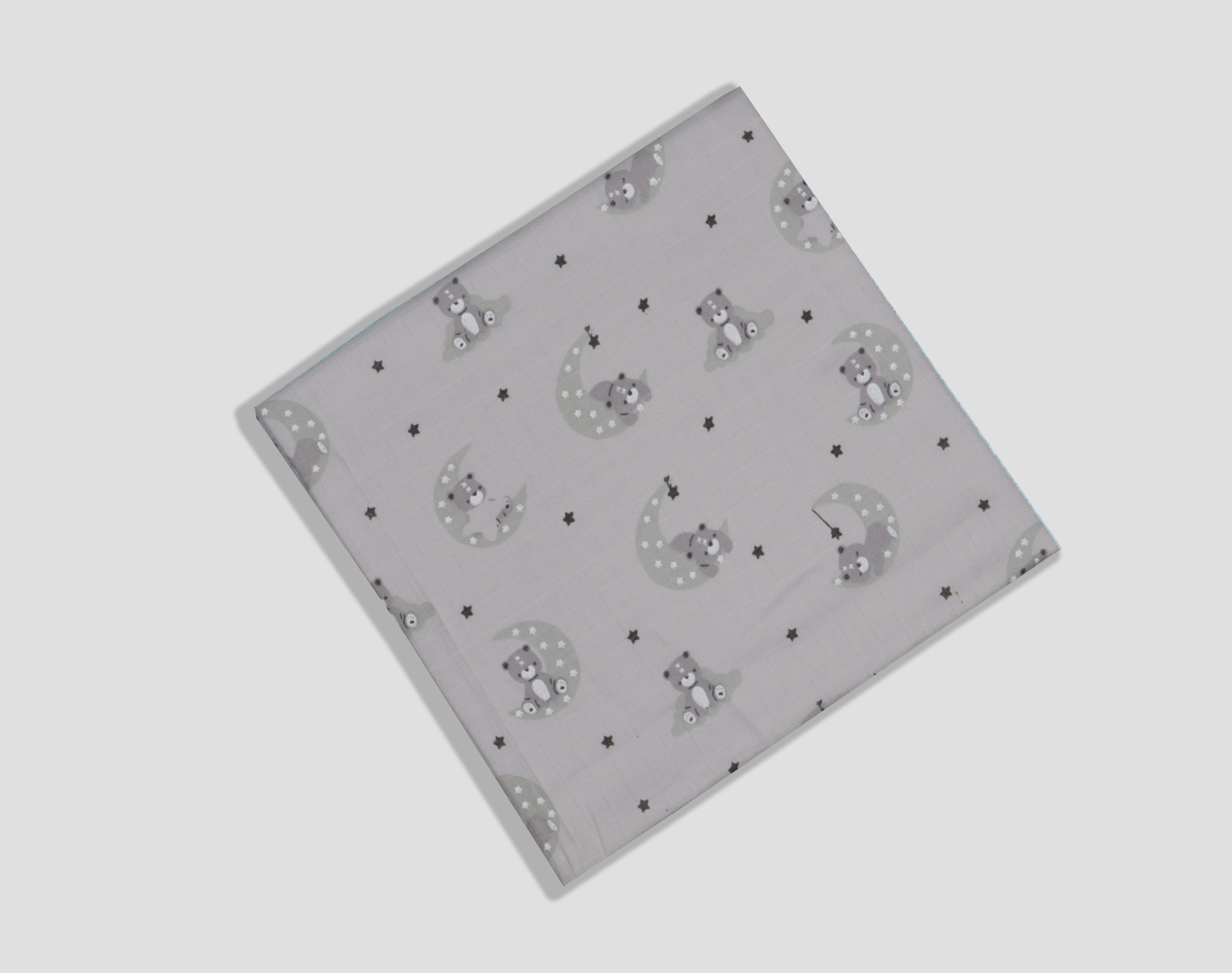 Dyed Print Muslin Fabric - Attributes: Light In Weight